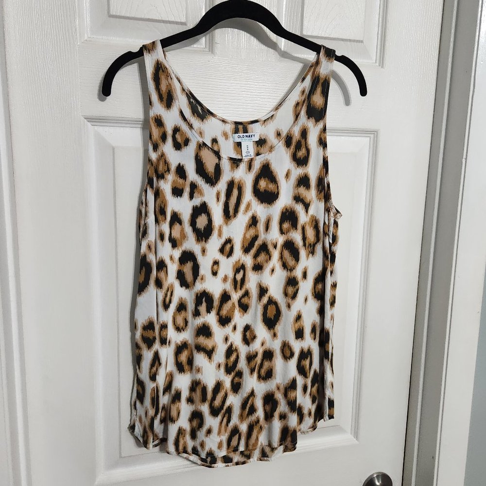 Leopard print swing tank TALL